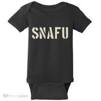 Fubar And Snafu Military And Veteran Humor Baby Bodysuit thumb 0