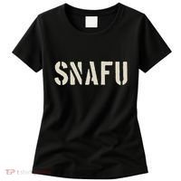 Fubar And Snafu Military And Veteran Humor Women's T-Shirt thumb 0
