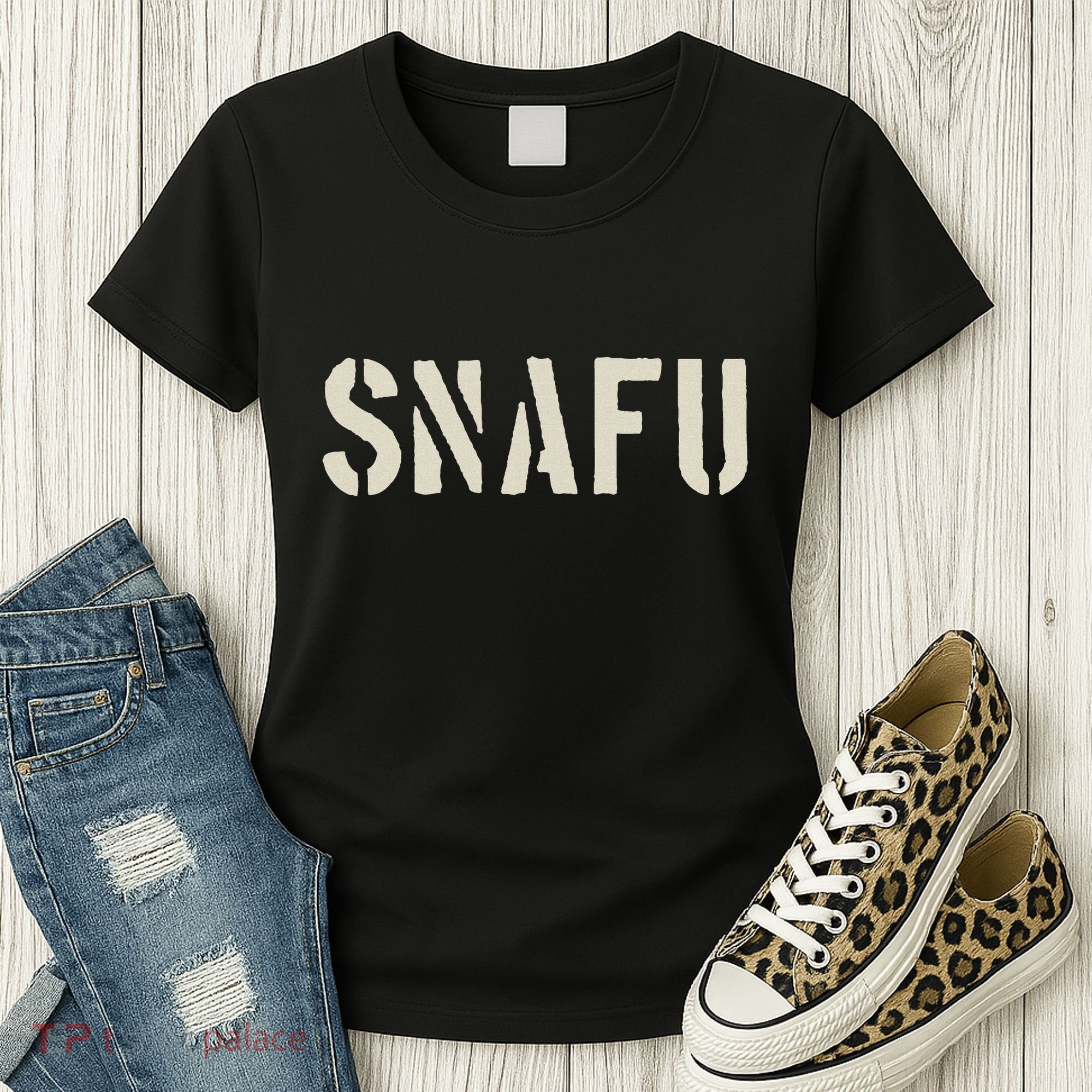 Fubar And Snafu Military And Veteran Humor Women's T-Shirt