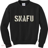 Fubar And Snafu Military And Veteran Humor Kids Sweatshirt thumb 0