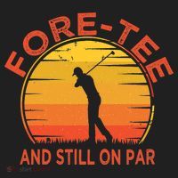 ForeTee And Still On Par Funny 40th Birthday Golfer Tumbler thumb 3