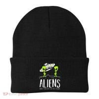 Funny Aliens Space Planets Stars Science Fans Lover Beanie thumb 0