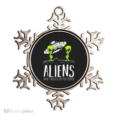 Funny Aliens Space Planets Stars Science Fans Lover Ornament