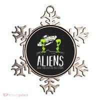 Funny Aliens Space Planets Stars Science Fans Lover Ornament thumb 0