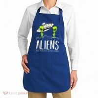 Funny Aliens Space Planets Stars Science Fans Lover Apron thumb 2