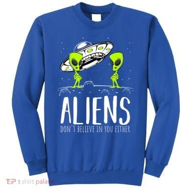 Funny Aliens Space Planets Stars Science Fans Lover Sweatshirt