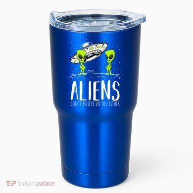 Funny Aliens Space Planets Stars Science Fans Lover Tumbler