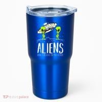 Funny Aliens Space Planets Stars Science Fans Lover Tumbler thumb 0