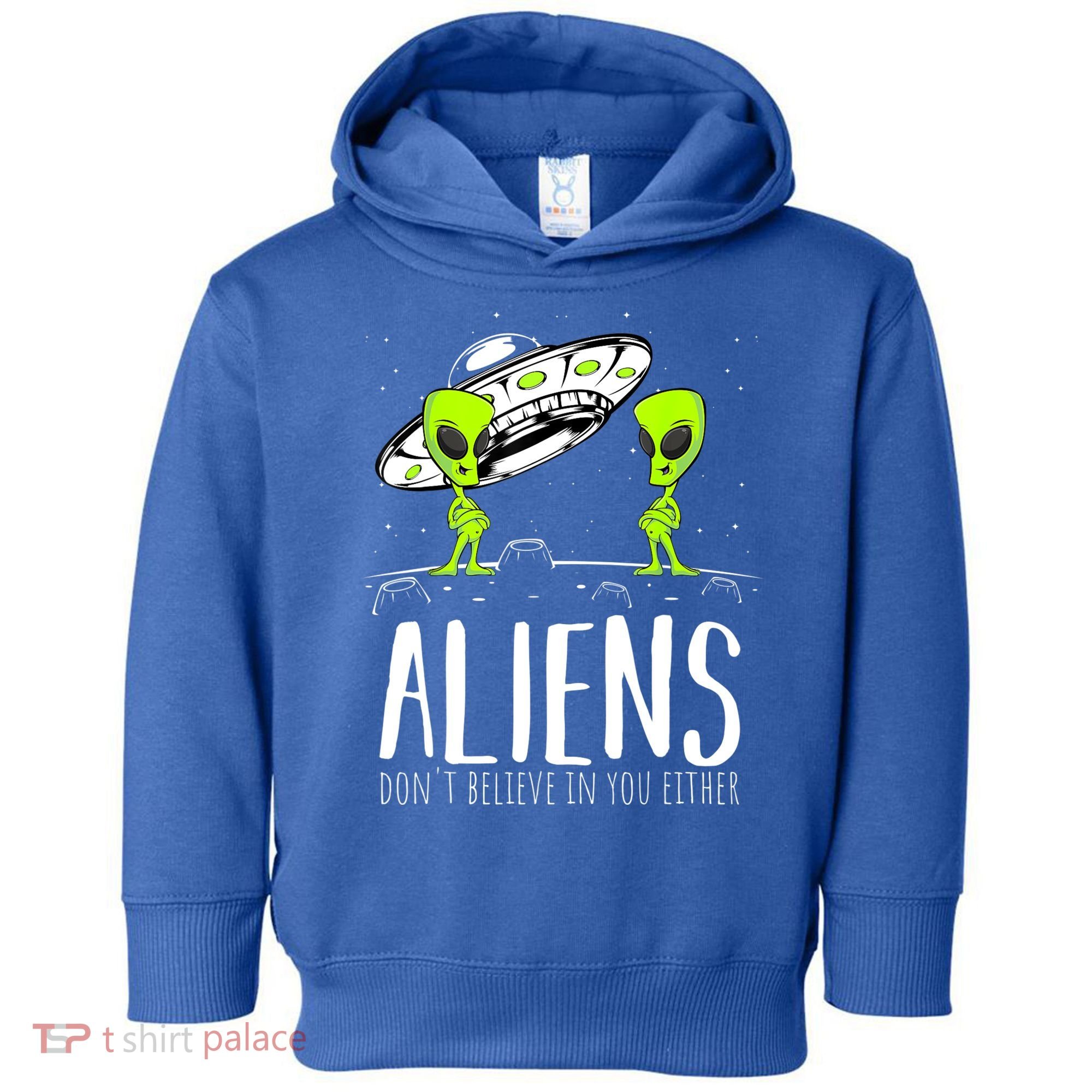 Funny Aliens Space Planets Stars Science Fans Lover Toddler Hoodie