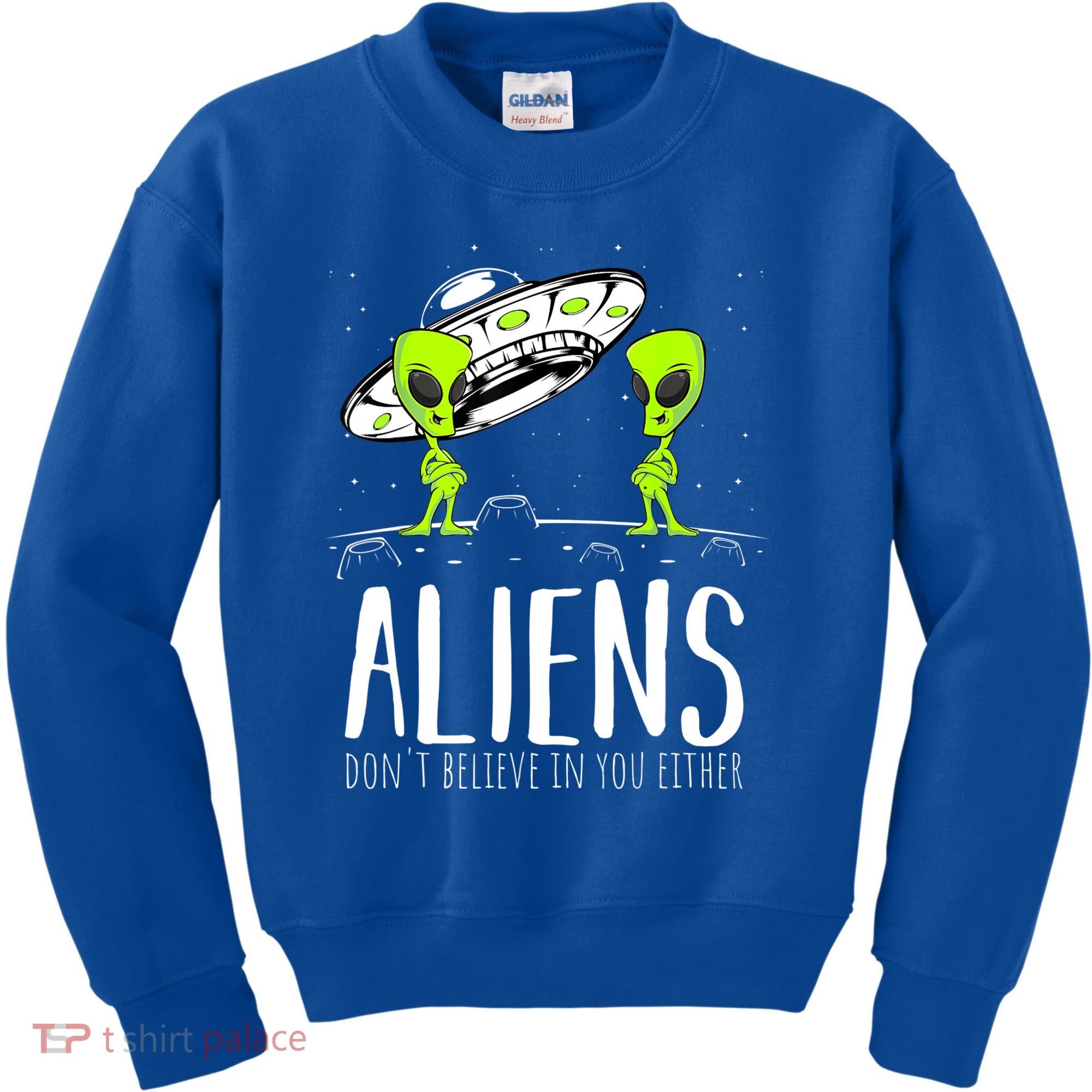Funny Aliens Space Planets Stars Science Fans Lover Kids Sweatshirt