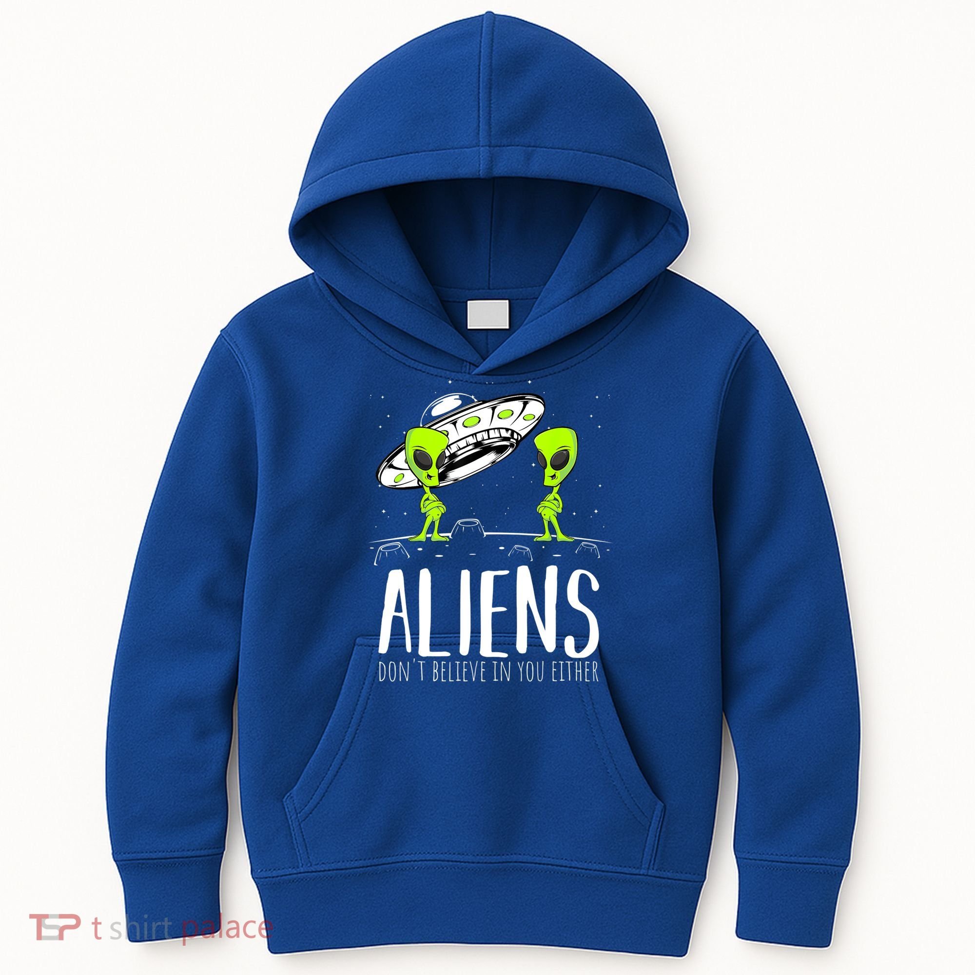 Funny Aliens Space Planets Stars Science Fans Lover Kids Hoodie