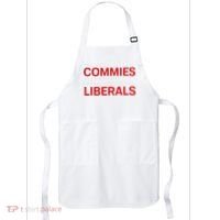 Funny Anti Socialist Communist Pro America Patriotic Apron thumb 0