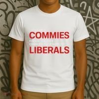Funny Anti Socialist Communist Pro America Patriotic T-Shirt thumb 3