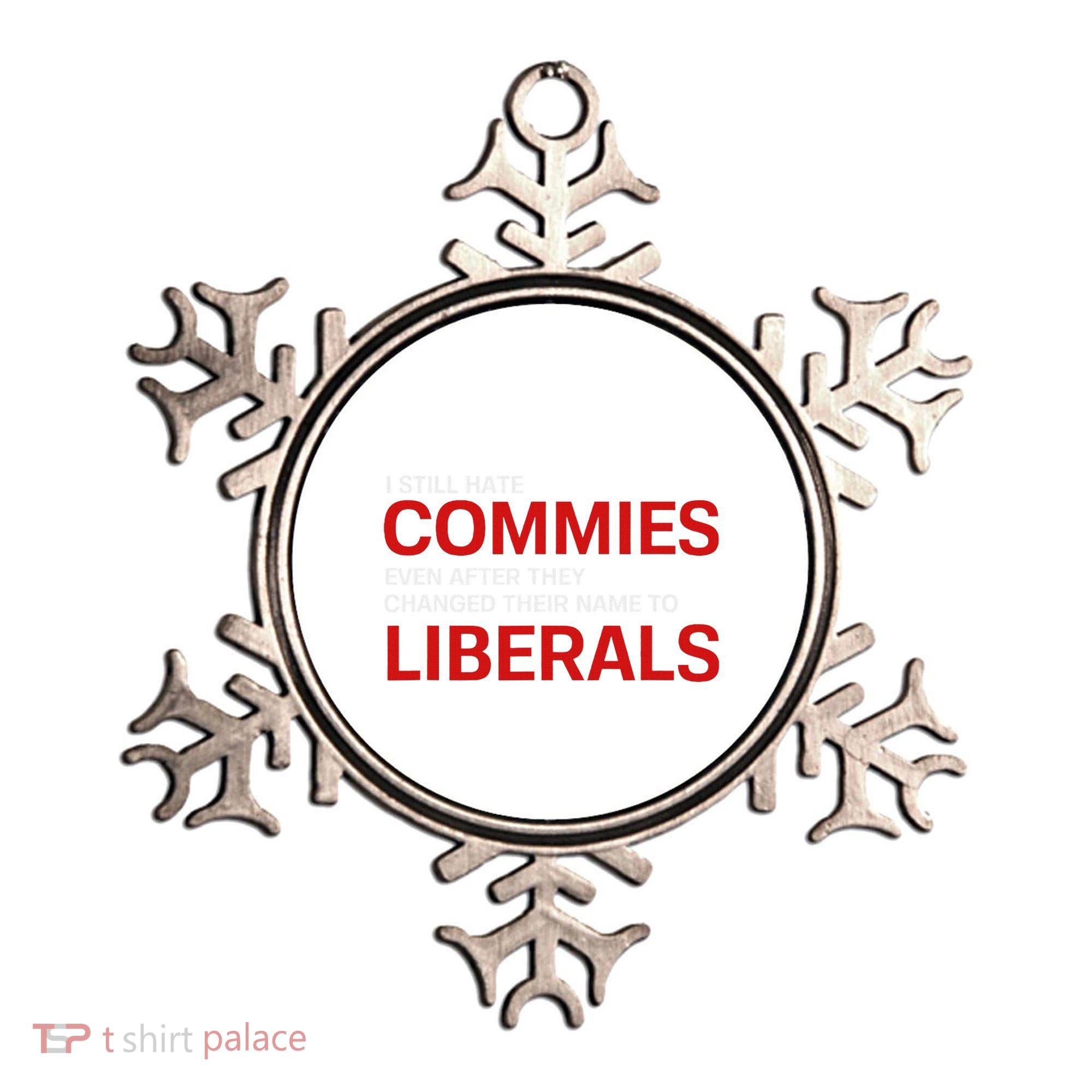 Funny Anti Socialist Communist Pro America Patriotic Ornament