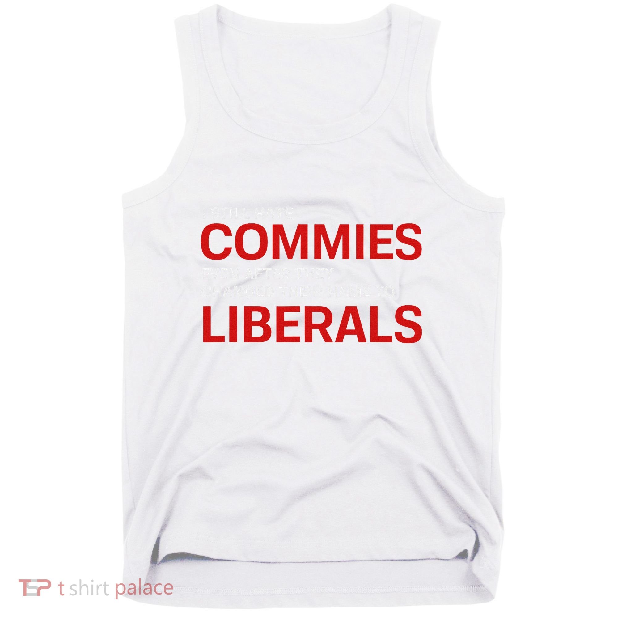 Funny Anti Socialist Communist Pro America Patriotic Tank Top
