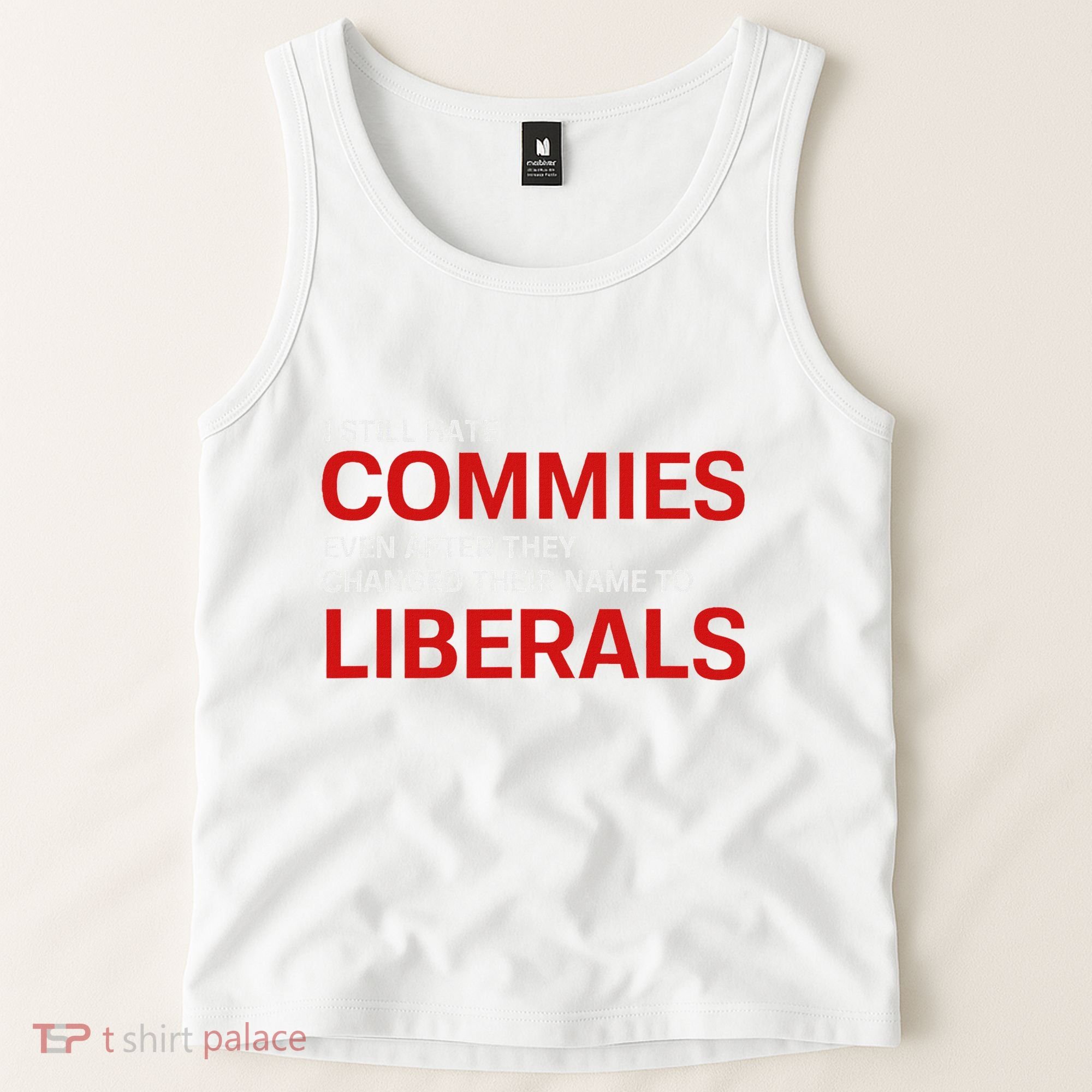 Funny Anti Socialist Communist Pro America Patriotic Tank Top