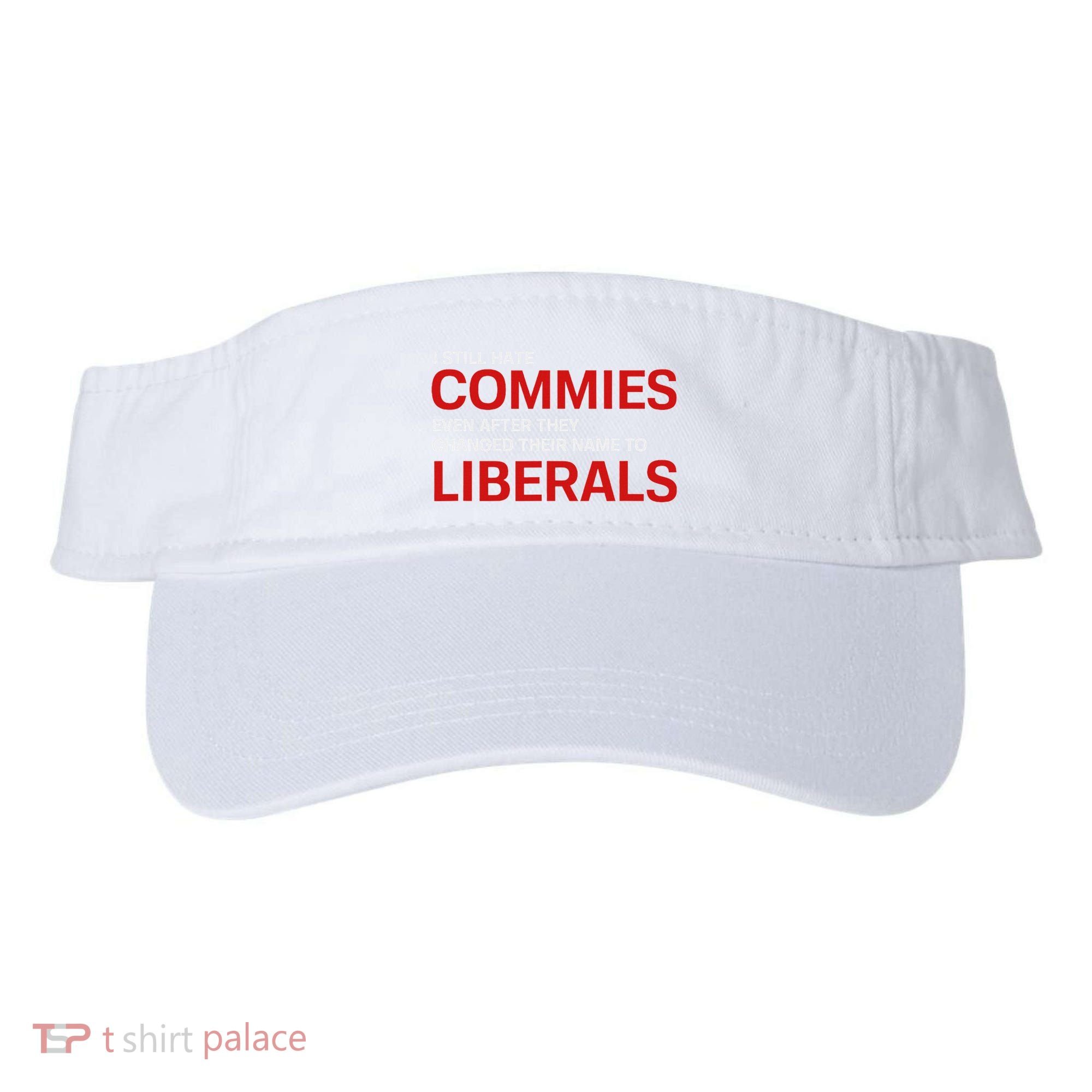 Funny Anti Socialist Communist Pro America Patriotic Visor