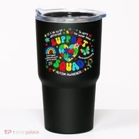 Family Autism Support Squad Autism Awareness Sped Teacher Tumbler thumb 0