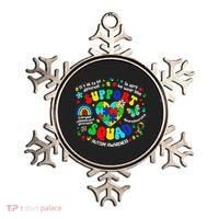 Family Autism Support Squad Autism Awareness Sped Teacher Ornament thumb 0