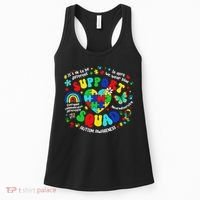 Family Autism Support Squad Autism Awareness Sped Teacher Women's Tank Top thumb 0