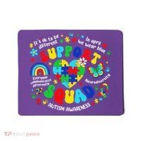 Family Autism Support Squad Autism Awareness Sped Teacher Mousepad thumb 0