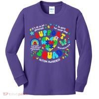 Family Autism Support Squad Autism Awareness Sped Teacher Kids Long Sleeve Shirt thumb 0