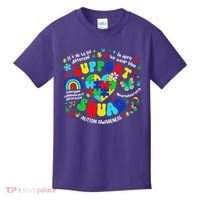 Family Autism Support Squad Autism Awareness Sped Teacher Kids T-Shirt thumb 0