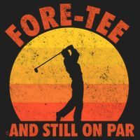 ForeTee And Still On Par Funny 40th Birthday Golfer Tumbler thumb 3
