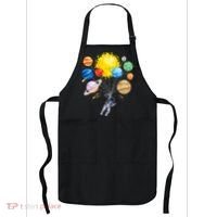 Funny Astronaut Space Balloon Planet Science Solar System Apron thumb 0