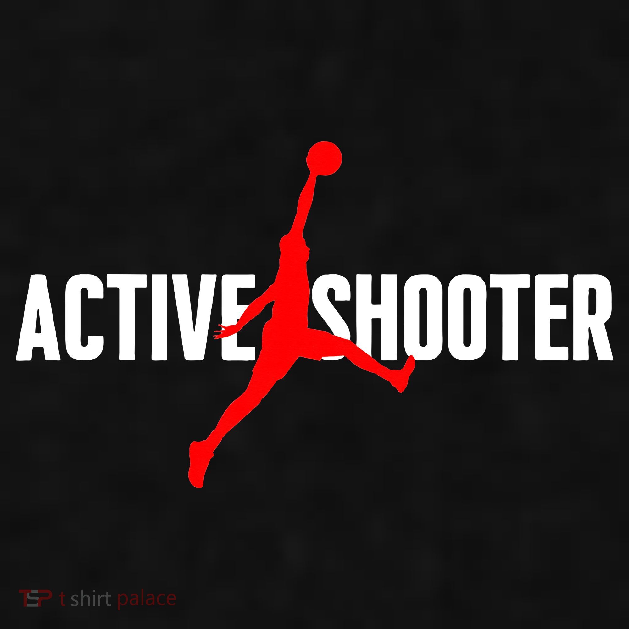 Funny Active Shooter Basketball Lovers sarcasm Ladies PosiCharge Tri-Blend Wicking Tank