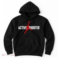 Funny Active Shooter Basketball Lovers sarcasm Hoodie thumb 0