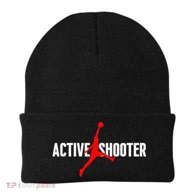 Funny Active Shooter Basketball Lovers sarcasm Beanie