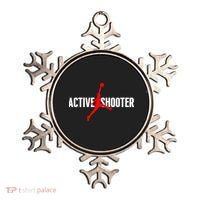 Funny Active Shooter Basketball Lovers sarcasm Ornament thumb 0