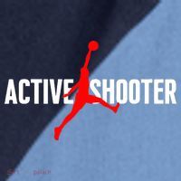 Funny Active Shooter Basketball Lovers sarcasm Raglan Baseball Sleeve Shirt thumb 2