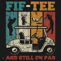 Fif And Still On Par 50th Birthday Golf 50 Year Old Apron thumb 3