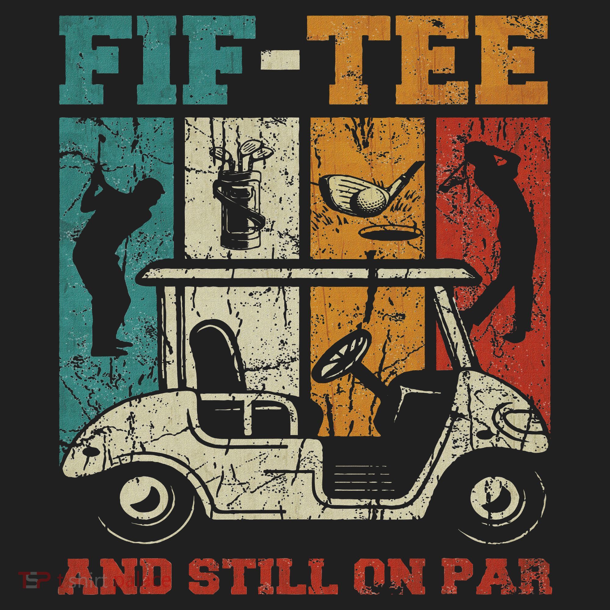 Fif And Still On Par 50th Birthday Golf 50 Year Old Beanie