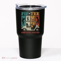 Fif And Still On Par 50th Birthday Golf 50 Year Old Tumbler thumb 0