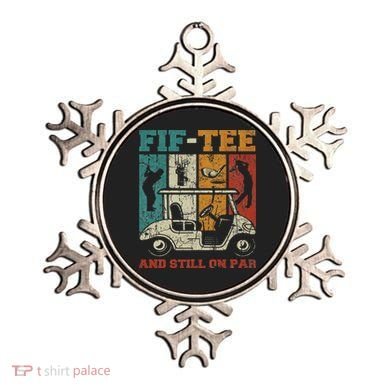 Fif And Still On Par 50th Birthday Golf 50 Year Old Ornament