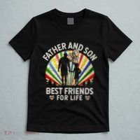 Father And Son Best Friends For Life Autism Awareness T-Shirt thumb 5