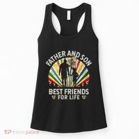 Father And Son Best Friends For Life Autism Awareness Women's Tank Top thumb 0
