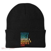 Foster Adopt Serve Support Advocate Mentor Love Adoption Beanie thumb 0