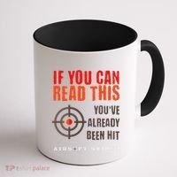 Funny Airsoft Sniper  You've Already Been Hit Player Squad  Coffee Mug thumb 1