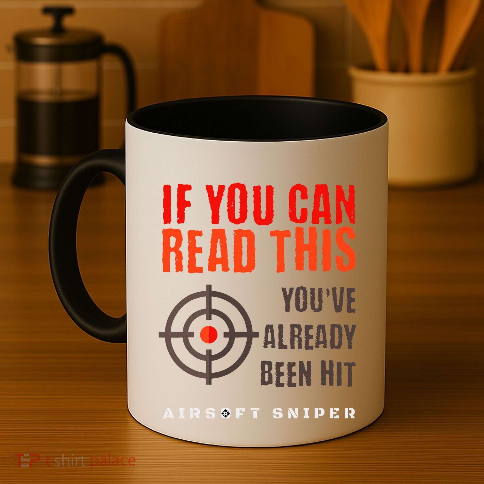 Funny Airsoft Sniper  You've Already Been Hit Player Squad  Coffee Mug