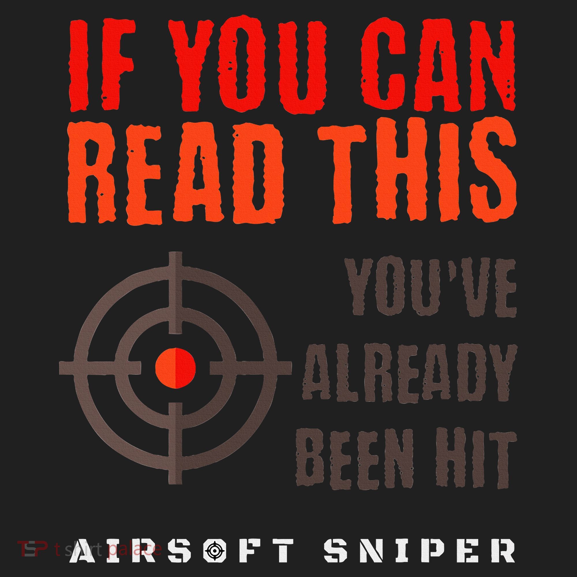 Funny Airsoft Sniper  You've Already Been Hit Player Squad  Beanie