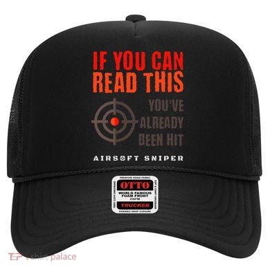 Funny Airsoft Sniper  You've Already Been Hit Player Squad  Hat