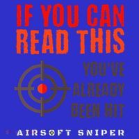 Funny Airsoft Sniper  You've Already Been Hit Player Squad  Baby Bodysuit thumb 2