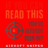 Funny Airsoft Sniper  You've Already Been Hit Player Squad  Santa Hat thumb 1