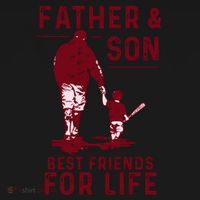 Father And Son Best Friends For Life Baseball Player Dad Son Sweatshirt thumb 3