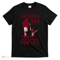 Father And Son Best Friends For Life Baseball Player Dad Son T-Shirt thumb 0