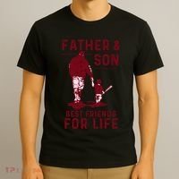 Father And Son Best Friends For Life Baseball Player Dad Son T-Shirt thumb 3
